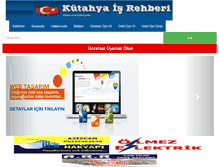 Tablet Screenshot of kutahyaisrehberi.com